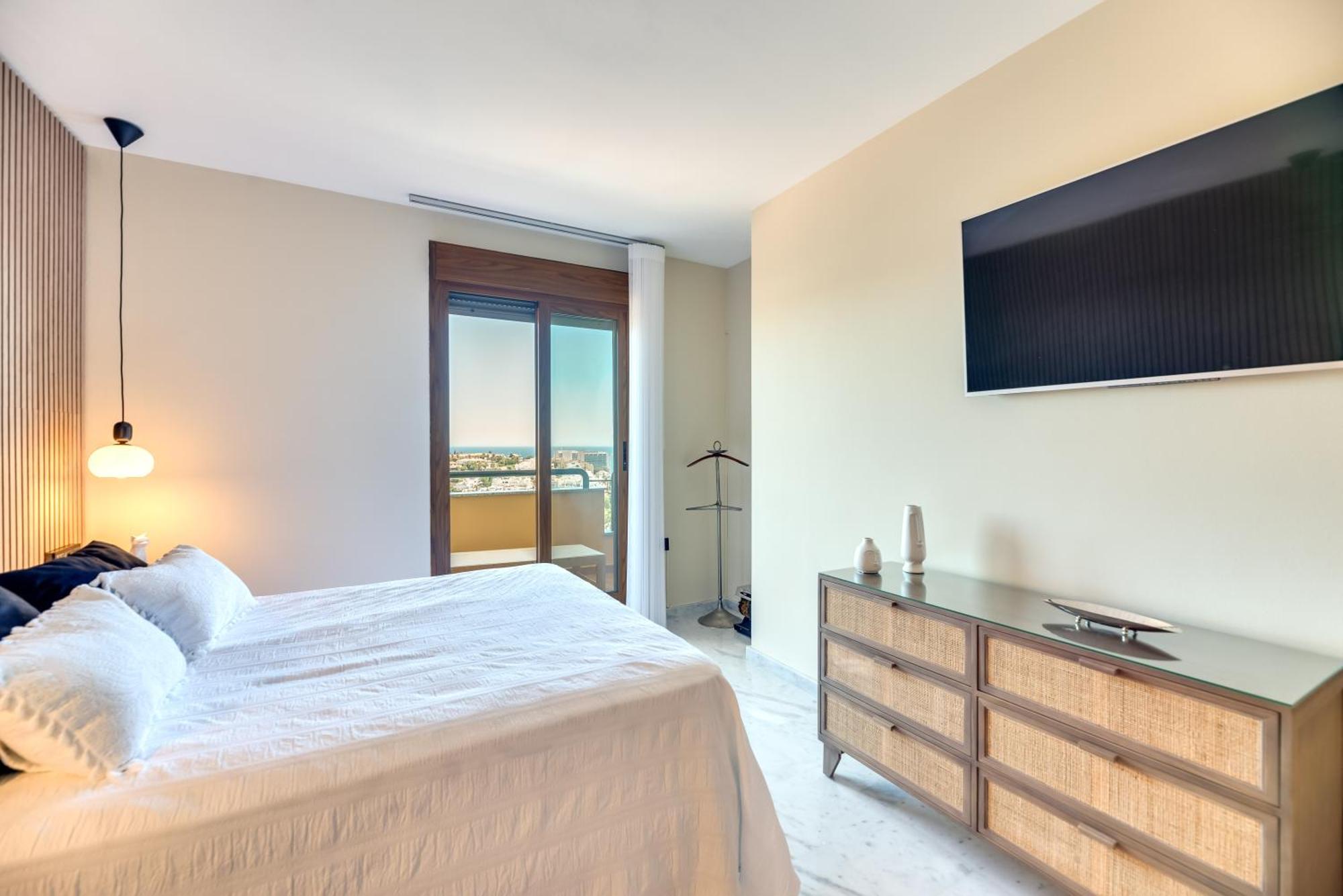Luxury 4Bdr Penthouse With Sea Views Appartement Benalmádena Buitenkant foto
