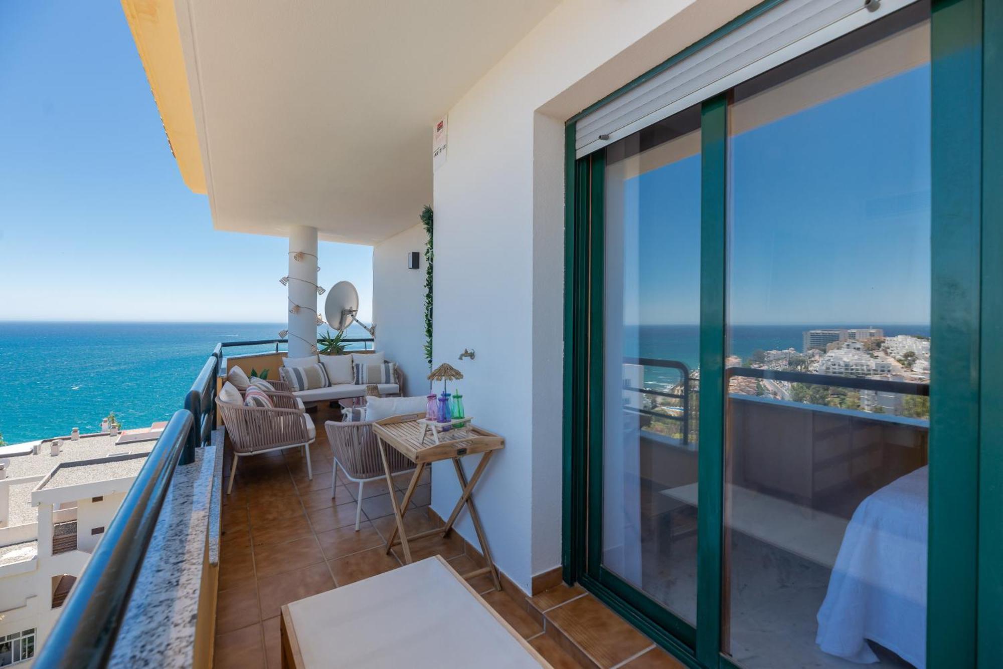 Luxury 4Bdr Penthouse With Sea Views Appartement Benalmádena Buitenkant foto